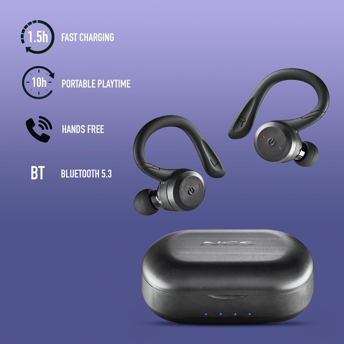 Ngs In-Ear Bluetooth Headphones Ngs Artica Jogger