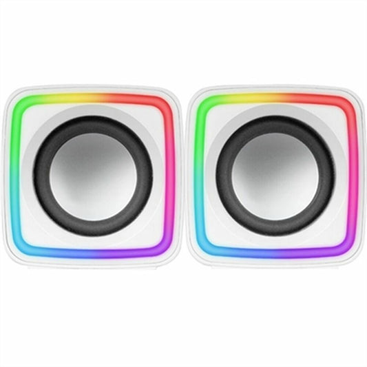 Mars Gaming Pc Speakers Mars Gaming Mscubew White