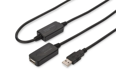 Digitus USB 2.0 Repeater USB Cable 20M USB a Black — image 1