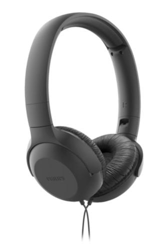 Philips Headphones TAUH201 With Microphone Jack 3.5 Black