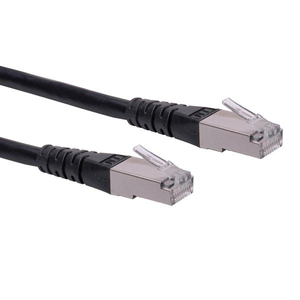 Roline Network Cable KAT.6 Class And S FTP Pimf Black 10M