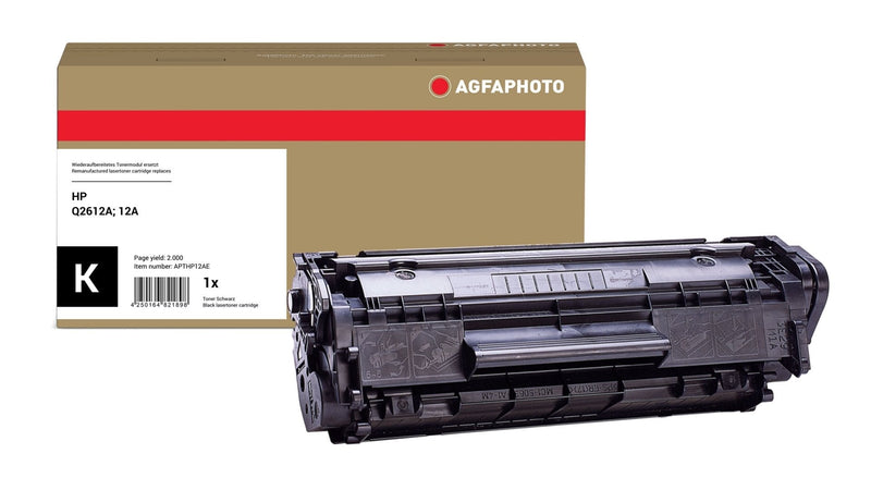 Agfaphoto Q2612A Cartridge Toner 1 Pieces Black