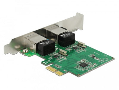 Delock Cards Pci Express 2 X Gigabit LAN — image 1