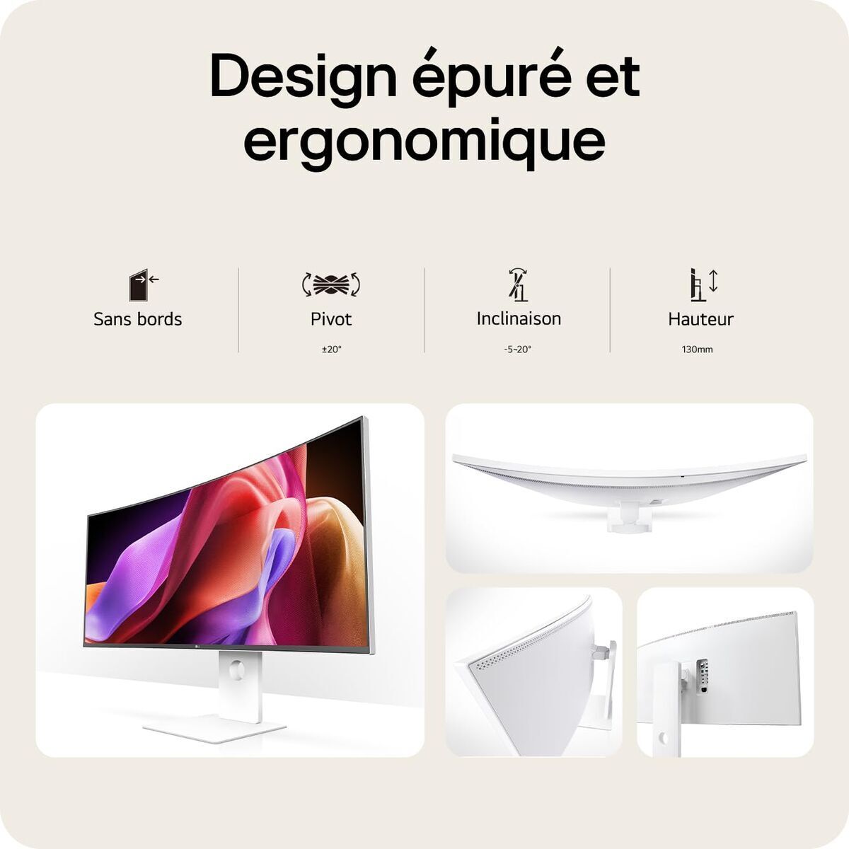 Lg Monitor Lg 40U990A-W 4K Ultra Hd