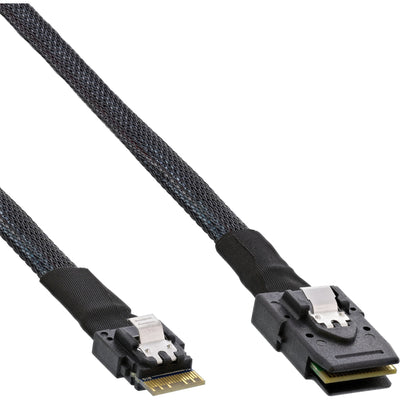 Inline Cable Slim Sas SFF-8654A Mini Sas SFF-8087, 12GB/S, 0,5M — image 1