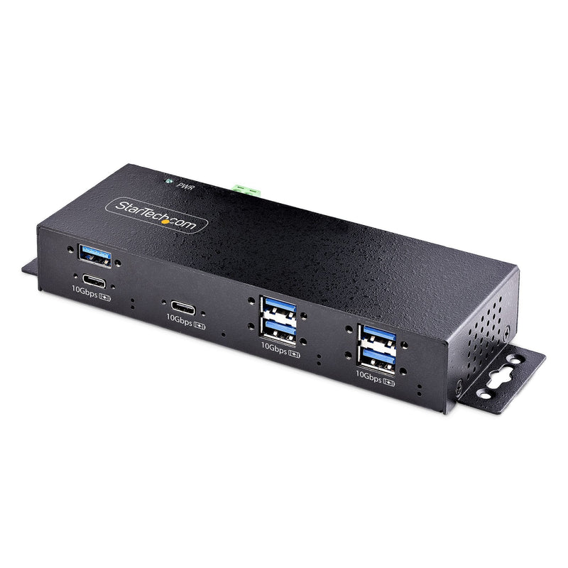 StarTech.com HB31C5A2CME Hub Interfaz USB 3.2 Gen 2 (3.1 Gen 2) Type-c 10000 Mbit/S Black