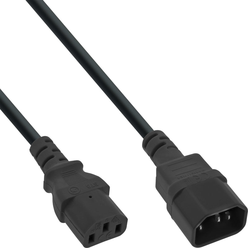 Inline Cable Power C13 a C14 1,8M With Etl (para Uso Ee. Uu.)