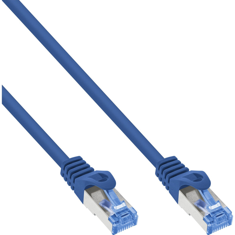 Inline® Patch Cable CAT.6A, S/FTP, Tpe (lszh), Cca, Blue, 10M