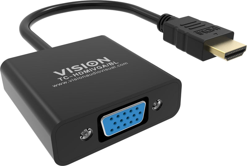 Adapter HDMI a VGA Resolution Máxima 1920 X 1080 No Convierte VGA a HDMI (m) a VGA (f) Diámetro Outdoor 5.0MM