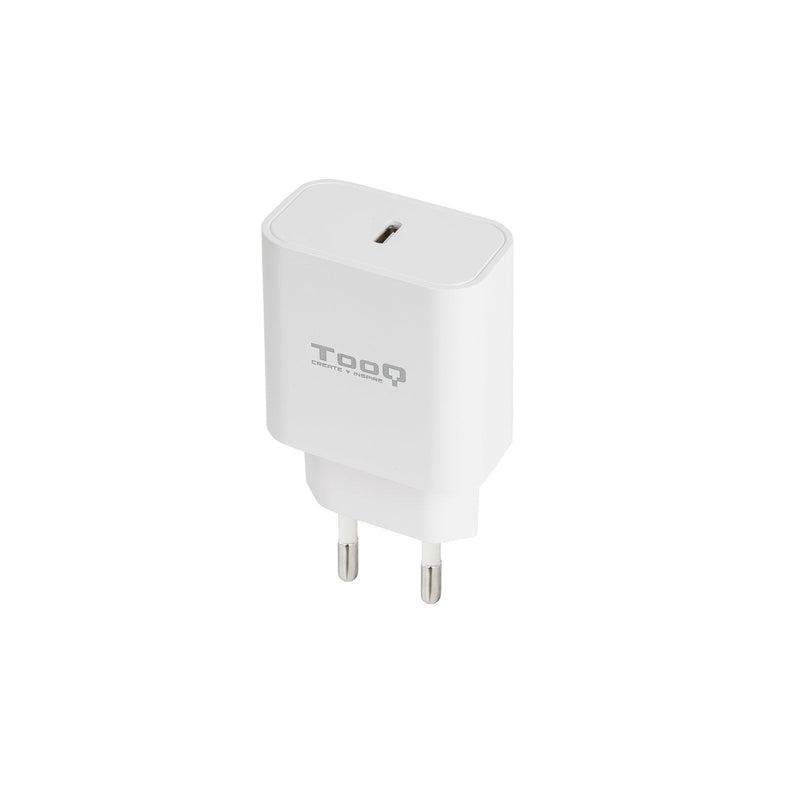 TooQ Wall Charger 1x USB-C/Pd 20W - White