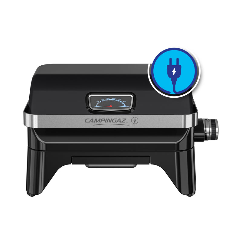 Campingaz Parrilla Eléctrica Attitude 2GO Eléctrica Black/Plateada, 2.000 Watts Model 2024 2177560