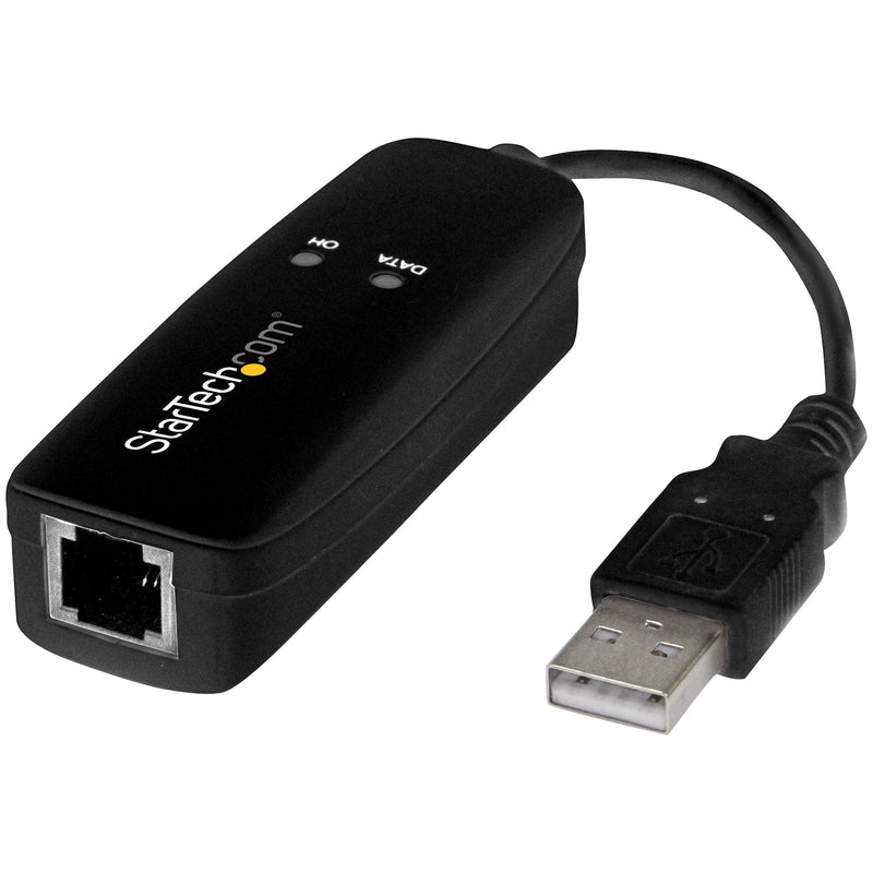 StarTech Modem Fax USB.com USB56KEMH2, 56 Kbit/S, USB 2.0, Conexant - CX93010-21Z, 56 Kbps Down, 36.6 Kbps Up