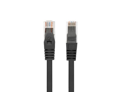 Lanberg Network Cable CAT.6 UTP Lszh Cu 10M Black Fluke Passed — image 1