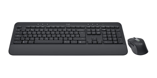 Logitech Signature MK650 Combo For Business Set Of Keyboard And Wireless Mouse Bluetooth Le Qwertz Húngaro Gra — image 1
