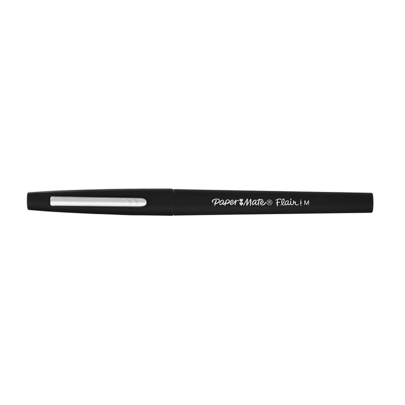 Papermate Flair Genuine Marker Medio Black 1 Pieces