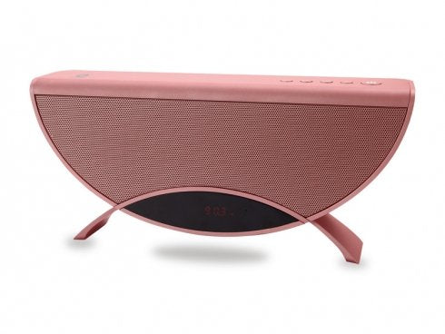 Conceptronic Bluetooth Speaker Apollyon Colour Red Reproduce MP3 From USB/microSD Radio Fm Hands Libres 10W — image 1