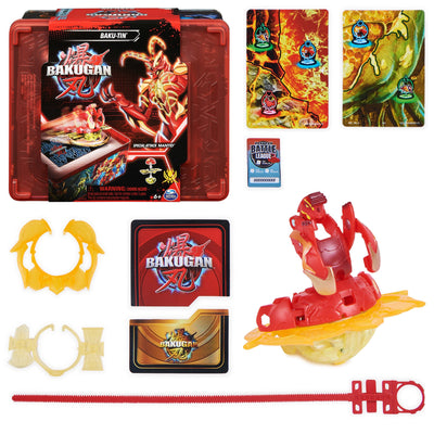 Spin Master Bakugan 2023 Baku-tin With Special Attack Mantid, Set Of Habilidad With Box Of Almacenamiento, Fig — image 1