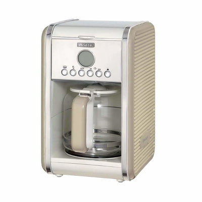 Ariete Coffee Machine Goteo Vintage BEIGE2000W4-12 Tazasjarra Glass Templadocuerpo Metallic + Abs — image 1