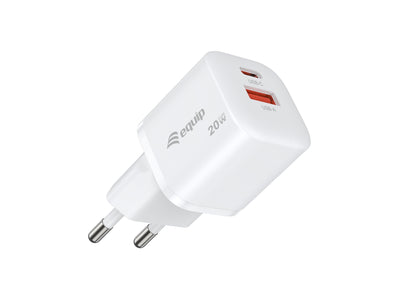 Equip Charger 2PORT USB-C PD 3.0/USB-A GaN 20W Üss Ws — image 1