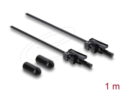 Delock Lwl Pof Kunstst. Cable Hfbr 4532-4532Z Simpl Stst 1M — image 1
