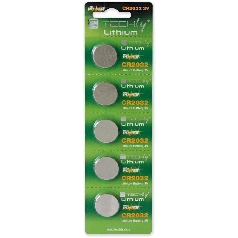 Techly CR2032 Battery Body Only Uso Litio