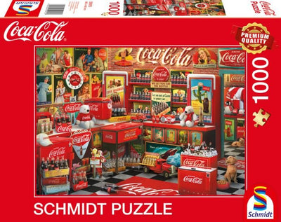 Schmidt Spiele Coca Cola - Nostalgie-shop, Puzzle 59915 — image 1
