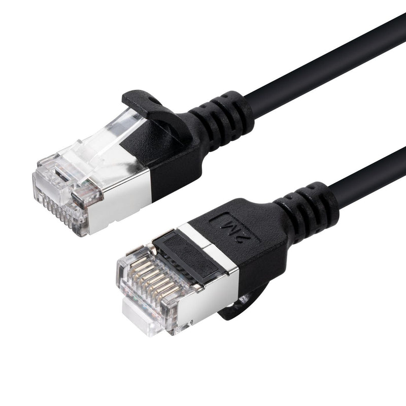 Microconnect V-FTP6A02S-SLIM Network Cable Black 2M CAT.6A U/FTP (STP)