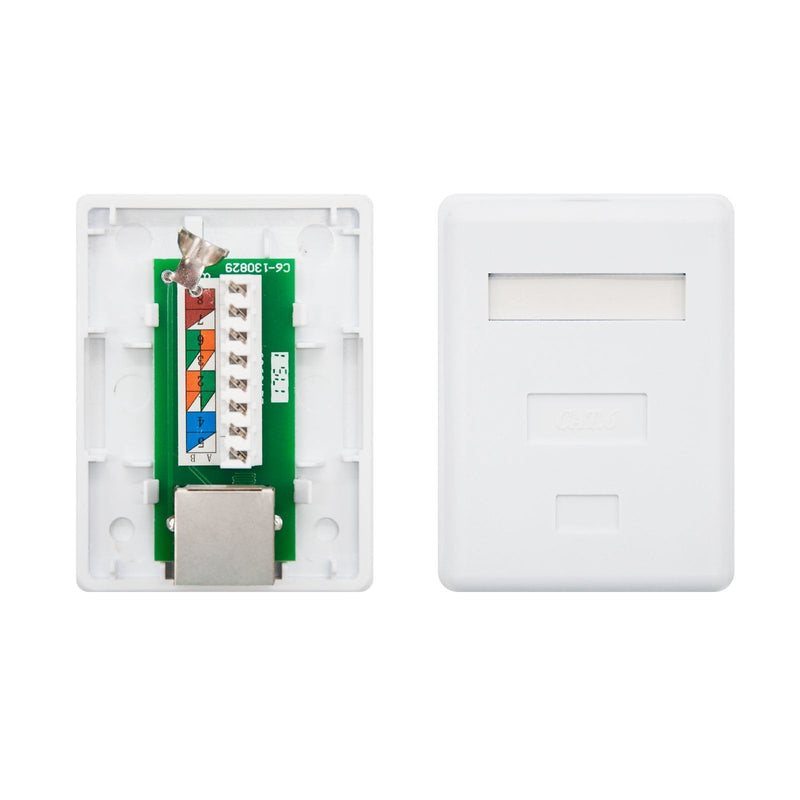 Nanocable Roseta Surface RJ45 CAT.6 FTP 1 Socket