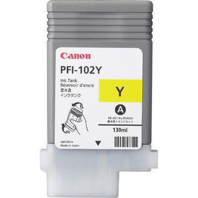Canon IPF500/600/700 Depósito Ink Yellow Pfi 102 And — image 1
