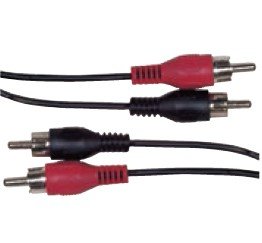 Schwaiger CIK5125 Cable Audio 10M 2 X Rca Black — image 1