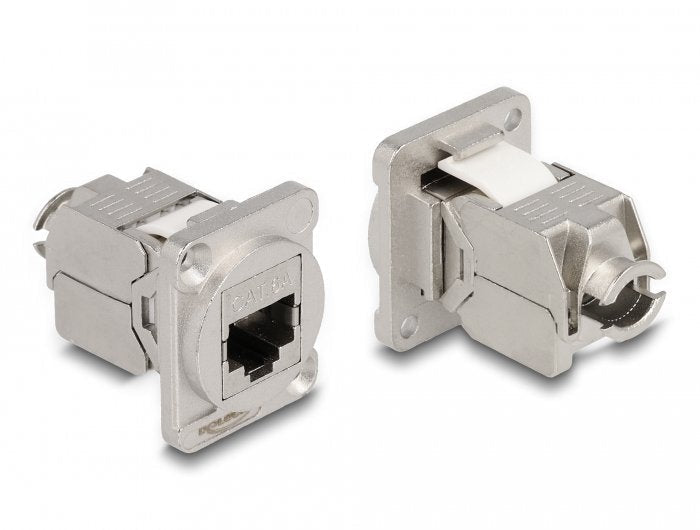 Delock 87818 Connector RJ-45 Steel Inoxidable
