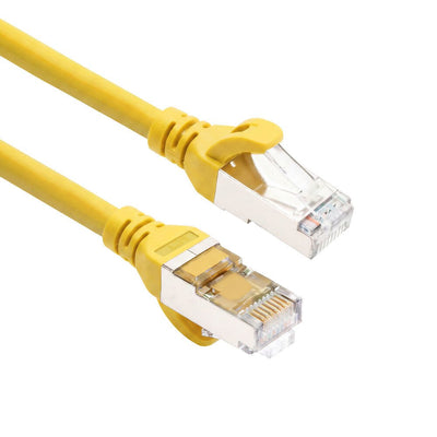 Yellow 7 Meters Tpe S FTP CAT.6A Ultra-flex Patch Cable Snagless With RJ45 Connectors — image 1