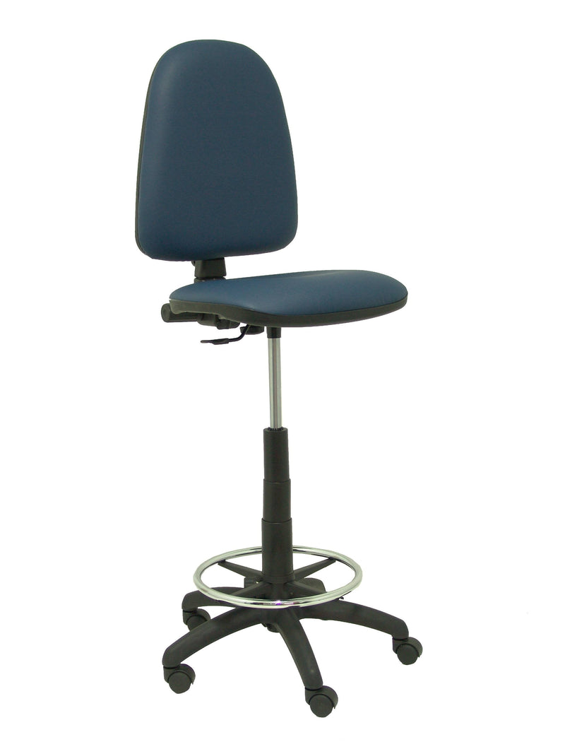 Taburete Ayna Similpiel Blue Marino
