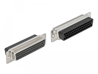 Delock Pinza Sujeción Female D-sub HD 50, Metal — image 1