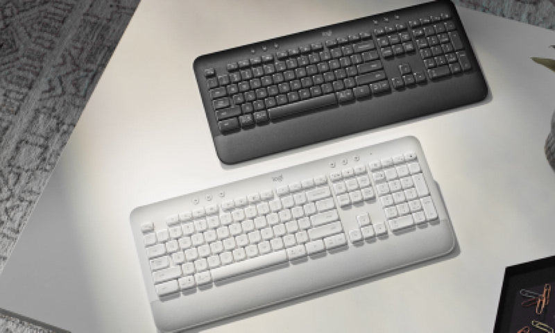 Logitech Teclado Nórdico Signature K650 Bluetooth QWERTY Danés, Finlandés,, Sueco Graphite