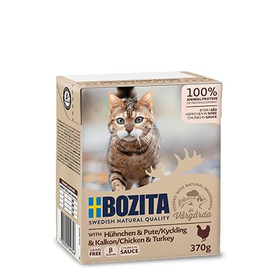 Bozita Trozos Carne With Aves Salsa 370G