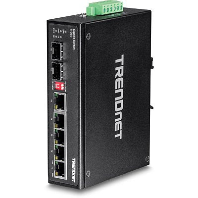 Trendnet TI-G62 Switch No Administrado L2 Gigabit Ethernet (10/100/1000) Black — image 1