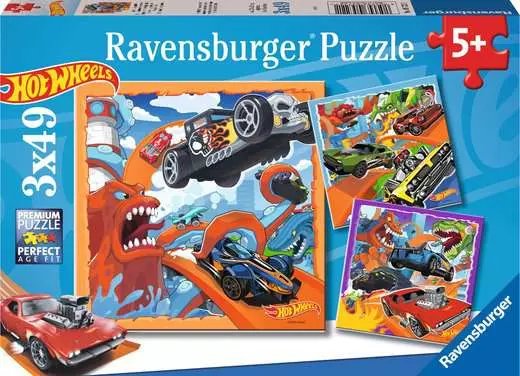 Puzzle Hot Wheels 3X49PZS