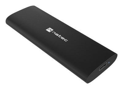 Natec NKZ-2286 Box External Hard Drive External Enclosure Unit Estado Sólido (SSD) Black M.2 — image 1