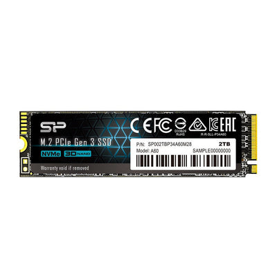 Drive SSD Silicone Power 2TB PCIE Gen 3X4 NVMe Ace A60 — image 1