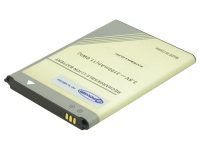 2-POWER Smartphone Battery 3.8V 3100MAH Samsung Galaxy Note Ii MBI0125A — image 1