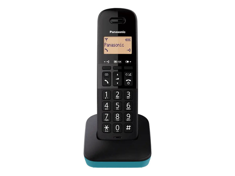 Panasonic Phone Wireless Cordless KX-TGB610JTC Blue 50 Numeros Planner Bloqueo Numeros 2*AAA