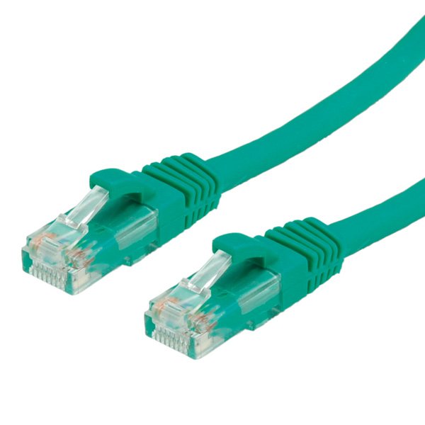 Value 1M UTP CAT.6A Network Cable Green CAT.6A U/UTP [UTP] (Value CAT.6A UTP Cu Ethernet Cable Green 1M)