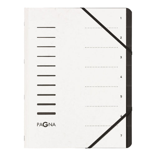 Pagna Folder Organizadora 7 Compartimentos 1-7 White — image 1