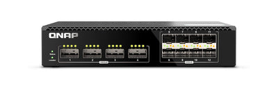 QNAP QSW-2104-2T-A Conmutador Gestionado 4 X 100 Gigabit QSFP28 + 8 X 25 Gigabit SFP28 Assembly Rack — image 1