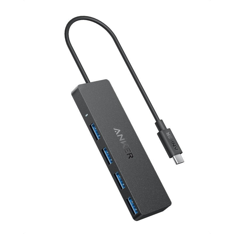 Anker Hub USB-C 4W 1 5Gbps Black