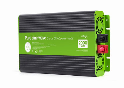 Gembird EG-PWC-PS2000-01 12V Pure Sine Wave Car Dc-ac Power Inverter, 2000W — image 1