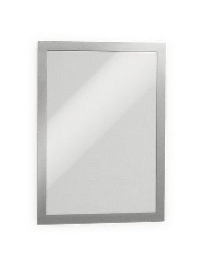 Durable Frame Informativo Duraframe A4 Self-adhesive 2 Pieces Silver — image 1