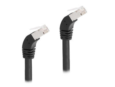 Delock 80278 RJ45 Network Cable CAT.6A S/FTP 45° Nach Unten Angular 5M Black — image 1