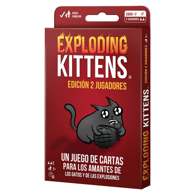 Set Of Desk Exploding Kittens Edition 2 Jugadores Pegi 10 — image 1